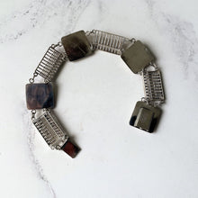 Lade das Bild in den Galerie-Viewer, Vintage Sterling Silver & Pearl Good Fortune Bracelet. Chinese Export Silver Abacus Money Bracelet. Oriental Good Luck Bracelet, Hong Kong