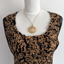 Cargar imagen en el visor de la galería, Rare Antique Edwardian Sweetheart Locket. Gold & Silver Gilt British Royal Flying Corps Photo Locket. Rare British Regalia Jewelry WW1 c1914