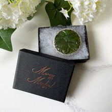 Lade das Bild in den Galerie-Viewer, Antique Chinese Export Jade & Sterling Silver Dress Clip. Carved Lotus Flower Green Jadeite Jade Pendant/Brooch . Old Chinese Export Jewelry