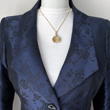 Carica l'immagine nel visualizzatore di Gallery, Victorian 9ct Gold, Lemon Citrine Spinner Fob. Antique Natural Citrine 3-Sided Spinner Pendant. Scottish Cairngorm Gemstone Pendant