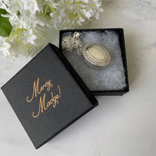 Carica l'immagine nel visualizzatore di Gallery, Georgian Silver Vinaigrette William Pugh 1804 Birmingham. Antique Engraved Oval Vinaigrette Pendant. Georgian Chatelaine/Watch Chain Fob