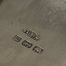 Carica l'immagine nel visualizzatore di Gallery, Victorian Sterling Silver Bracelet, Hallmarked 1896. Antique Aesthetic Engraved Floribunda & Ivy Hinged Bangle. Victorian Cuff Bracelet