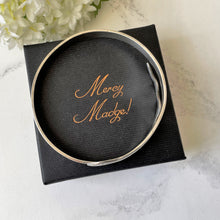 Carica l'immagine nel visualizzatore di Gallery, Art Deco Egyptian Revival Niello Silver Serpent Bracelet. Large 1930s Coiled Snake Sterling Silver Enamel Bangle. Antique Love Token Jewelry