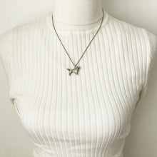 Carica l'immagine nel visualizzatore di Gallery, Vintage Sterling Silver Figural Dog Pendant Necklace. Spaniel/Retriever/Pointer/Gun Dog Pendant & Chain. Kabana 925 Silver Animal Pendant