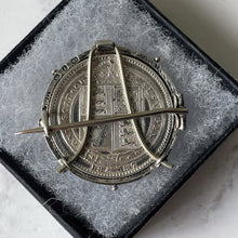 Charger l'image dans la galerie, Queen Victoria Jubilee Head Silver Shilling Coin Brooch