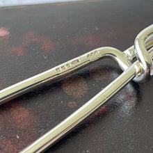 Carica l'immagine nel visualizzatore di Gallery, Vintage Scottish Silver Bayonet Style Kilt Pin, Edinburgh Hallmarks. Large Heavy Duty Traditional Highland Dress Kilt Pin. Tartan/Plaid Pin