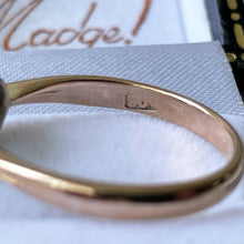 Carica l'immagine nel visualizzatore di Gallery, Antique Blue Zircon Solitaire 9ct Gold Ring. Edwardian/Art Deco 1.50ct Single Stone Engagement Ring. Sky Blue Zircon Ring, UK N, US 6.75