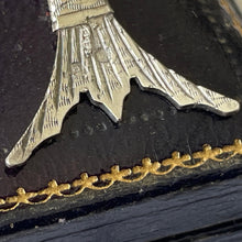 Carica l'immagine nel visualizzatore di Gallery, Antique Victorian Silver & Ruby Articulated Fish Pendant. Aesthetic Era Jewelled Fish Pendant/Watch Fob. Large Silver Novelty Fob Pendant