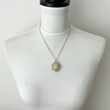 Lade das Bild in den Galerie-Viewer, Victorian Aesthetic Engraved Gold On Silver Locket, 1884 Hallmarks. Antique Engraved Swallow Oval Sweetheart Locket On Chain.