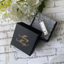 Charger l'image dans la galerie, Victorian Miniature Silver Ruler & Pencil Fob Pendant. Antique Sterling Silver Blue Enamel Margin Ruler. Novelty Letter Writing Accessories