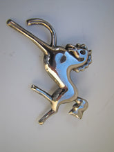 Cargar imagen en el visor de la galería, Vintage Sterling Silver Horse Brooch, 1940s Retro - MercyMadge