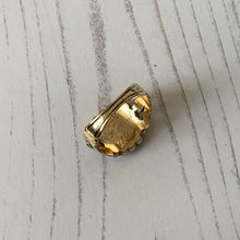 Charger l'image dans la galerie, Victorian Sapphire & Pearl 18ct Gold Mourning Ring, 1851