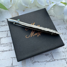 Charger l&#39;image dans la galerie, Victorian Silver Quill Pen Novelty Mechanical Pencil Brooch By Sampson &amp; Mordan
