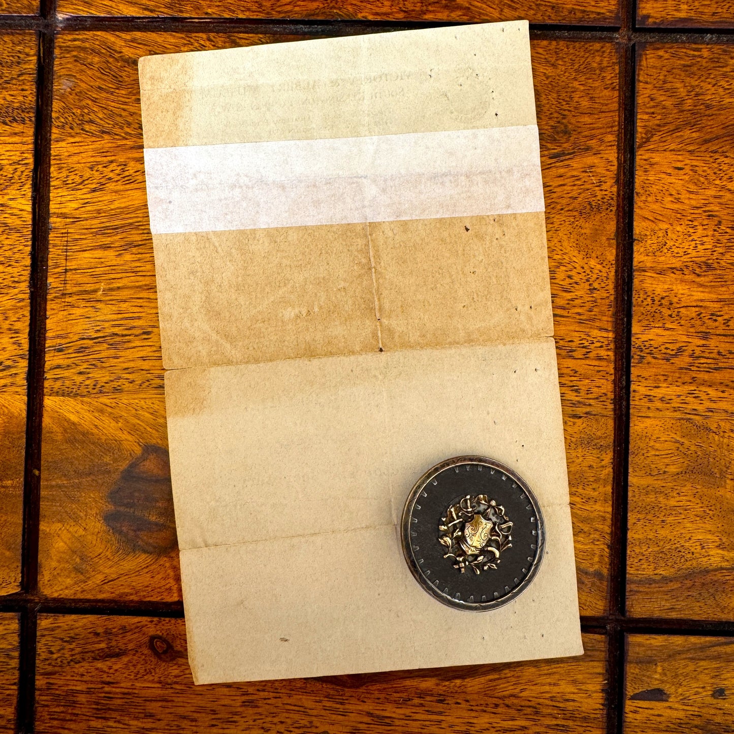Extremely Rare Set of 6 'Jumbo' (40mm) Georgian Livery Buttons – Authenticated by the V&A Museum, 1943