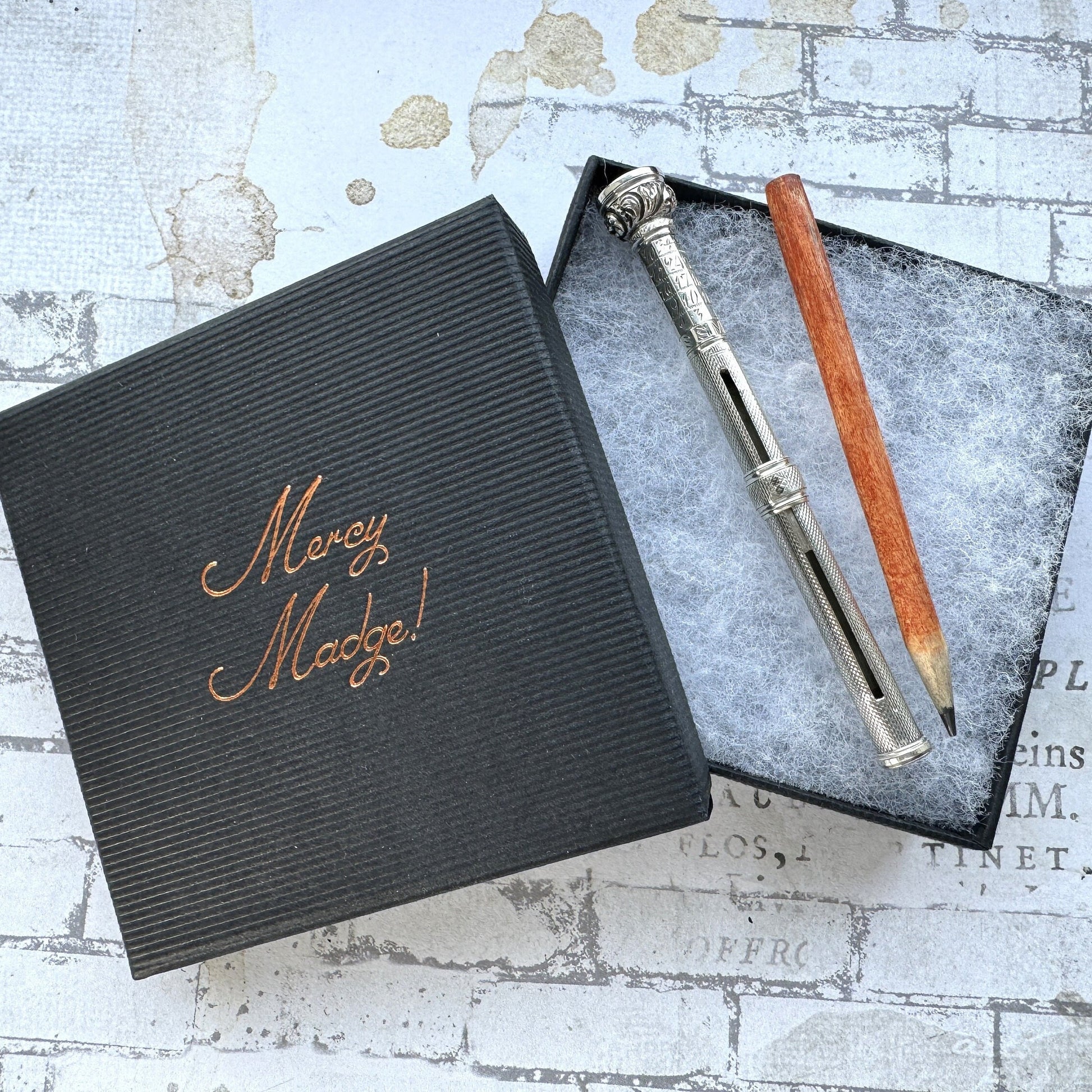 Rare Georgian Silver Perpetual Calendar & Propelling Pencil With Carnelian Seal. Antique Sterling Silver Combination Telescopic Pencil c1825