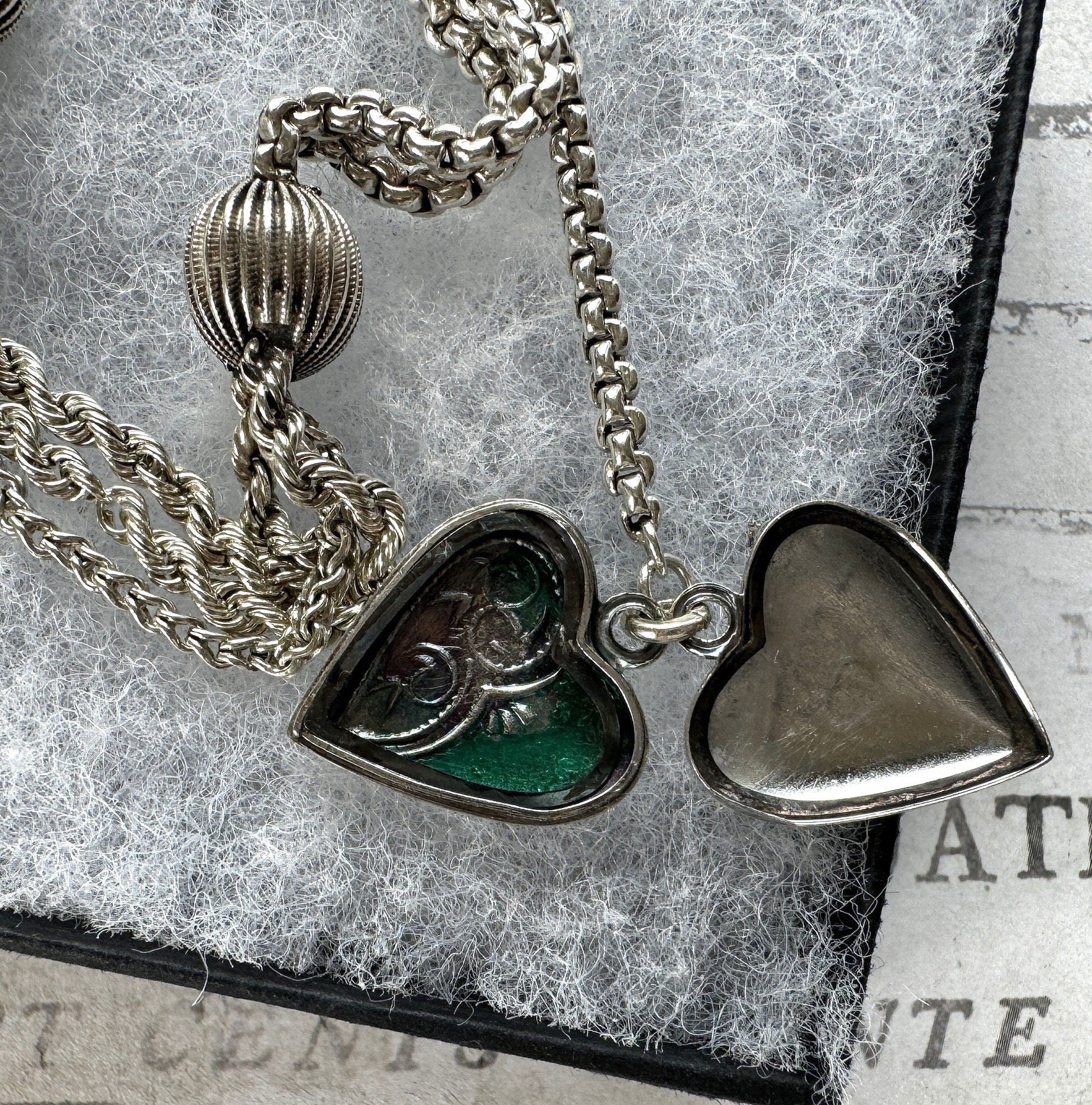 Victorian Sterling Silver Albertina Bracelet. Antique Fancy Link Watch Chain Bracelet With Love Heart Locket Charm, T-Bar & Dog-Clip