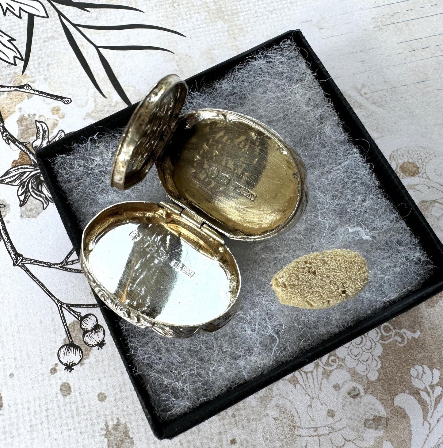 Superb Victorian Silver Vinaigrette Pendant, William & Edward Turnpenny, Birmingham 1847