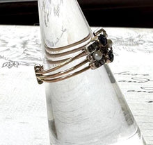 Load image into Gallery viewer, Rare Antique Victorian 15ct Gold Diamond, Sapphire &amp; Pearl Harem Ring
