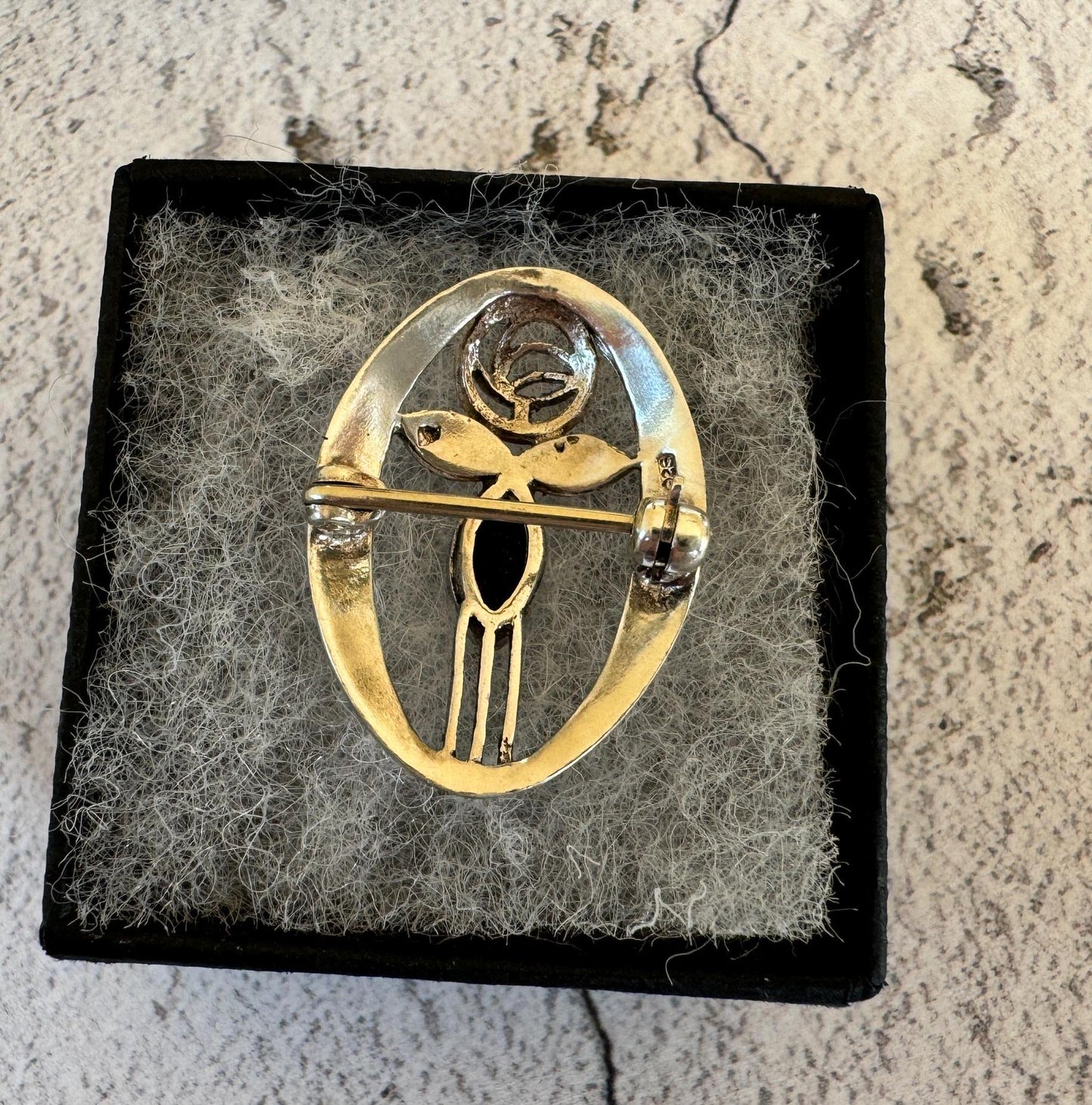 Collection of 3 Vintage Sterling Silver Celtic Brooches/Lapel Pins