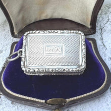 画像をギャラリービューアに読み込む, Superb Antique Georgian Sterling Silver Vinaigrette Pendant, John Bettridge Dated 1823. Alternative Antique Silver Keepsake Locket Pendant

