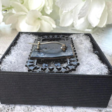 Load image into Gallery viewer, Rare Antique 19th Century Berlin Iron Large Neoclassical Brooch
