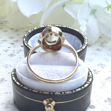 Charger l&#39;image dans la galerie, Vintage 9ct Gold Citrine Solitaire Ring
