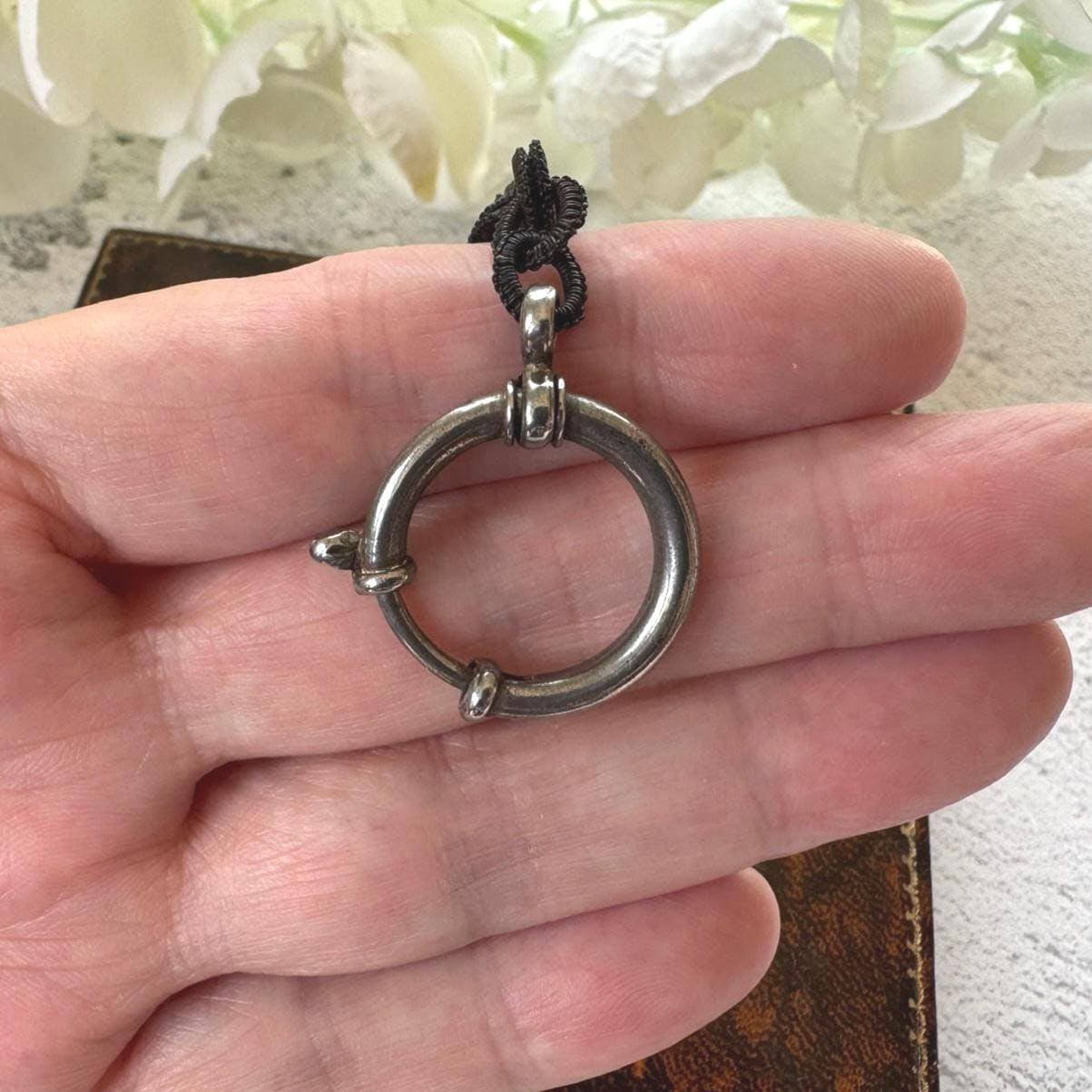 Victorian Woven Horse Hair Albertina Watch Chain