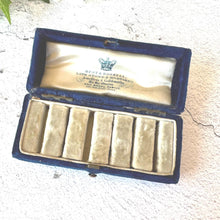 Load image into Gallery viewer, Rare Antique Victorian Blue Multiple Ring Box: Royal Jewellers Hunt &amp; Roskell, Late Storr and Mortimer, London

