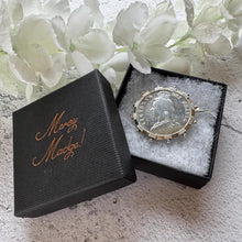 Cargar imagen en el visor de la galería, Antique Sterling Silver Queen Victoria Large Coin Brooch: 1887 Jubilee Full Crown Lapel Pin
