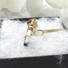 Load image into Gallery viewer, Georgian 18ct Gold Ratchet Pocket Watch Key: Antique Miniature Key Novelty Pendant/Charm/Fob
