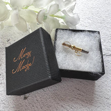 Load image into Gallery viewer, Georgian 18ct Gold Ratchet Pocket Watch Key: Antique Miniature Key Novelty Pendant/Charm/Fob
