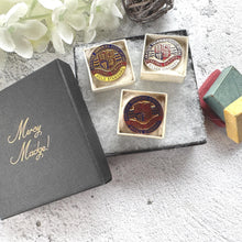 Load image into Gallery viewer, Vintage Amatuer Swimming Association Enamel Badge Set: Gold, Silver, Bronze ASA Awards, Mint, Original Boxes
