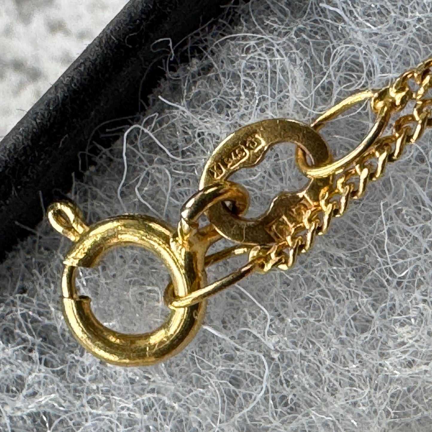 Antique 9ct Gold Shark Tooth Pendant, Great White, South Africa 1919: Optional Gold Chain