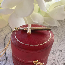 Charger l'image dans la galerie, Victorian 15ct Gold Ankh Cross Pocket Watch Key Pendant Charm
