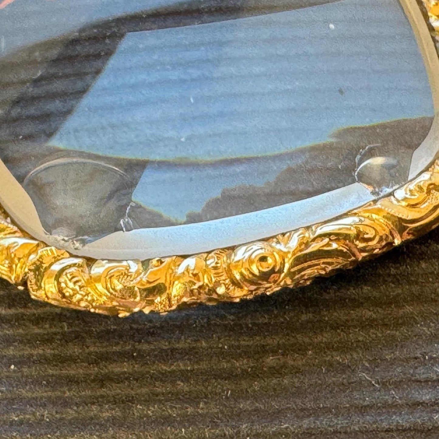 Antique Georgian 18ct Gold Magnifying Quizzing Glass Pendant
