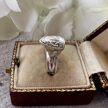 Load image into Gallery viewer, Alexander Ritchie Iona Silver Viking Longship Ring – Scottish Arts &amp; Crafts Celtic Shield Ring
