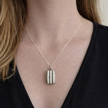 Load image into Gallery viewer, Rare Georgian Silver Miniature Cigar Box Vinaigrette Pendant
