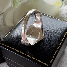 Load image into Gallery viewer, Alexander Ritchie Iona Silver Viking Longship Ring – Scottish Arts &amp; Crafts Celtic Shield Ring
