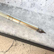 Load image into Gallery viewer, Antique Victorian Sterling Silver Travelling Dip Pen by Sampson Mordan
