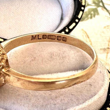 Charger l'image dans la galerie, Vintage 9ct Gold Pearl &amp; Ruby Birds Nest Cocktail Ring
