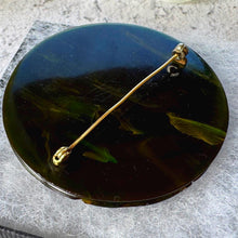 Charger l'image dans la galerie, Huge 1930s Deep Carved Bakelite Flower Brooch
