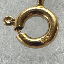 Lade das Bild in den Galerie-Viewer, Vintage 9ct Gold Oval Belcher Link 27" Long Chain Necklace: London 1983 Hallmarks
