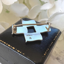 Carica l'immagine nel visualizzatore di Gallery, Rare WW1 Allies Sweetheart Brooch Russia Included 1914-1917: Sterling Silver Enamel Antique Military Pin
