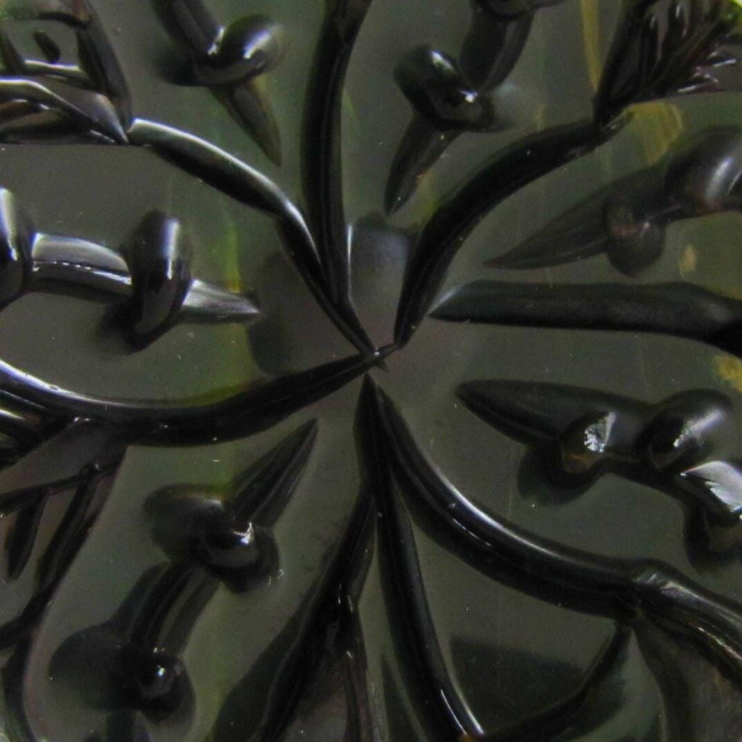 Huge 1930s Deep Carved Bakelite Flower Brooch