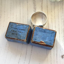 Charger l'image dans la galerie, Antique Victorian Sterling Silver Buckle Ring In Original Box
