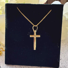 Charger l'image dans la galerie, Victorian 15ct Gold Ankh Cross Pocket Watch Key Pendant Charm
