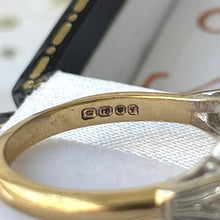 Carica l'immagine nel visualizzatore di Gallery, 1970s Diamond Solitaire Ring, 18ct Gold, High-Set Statement Mount
