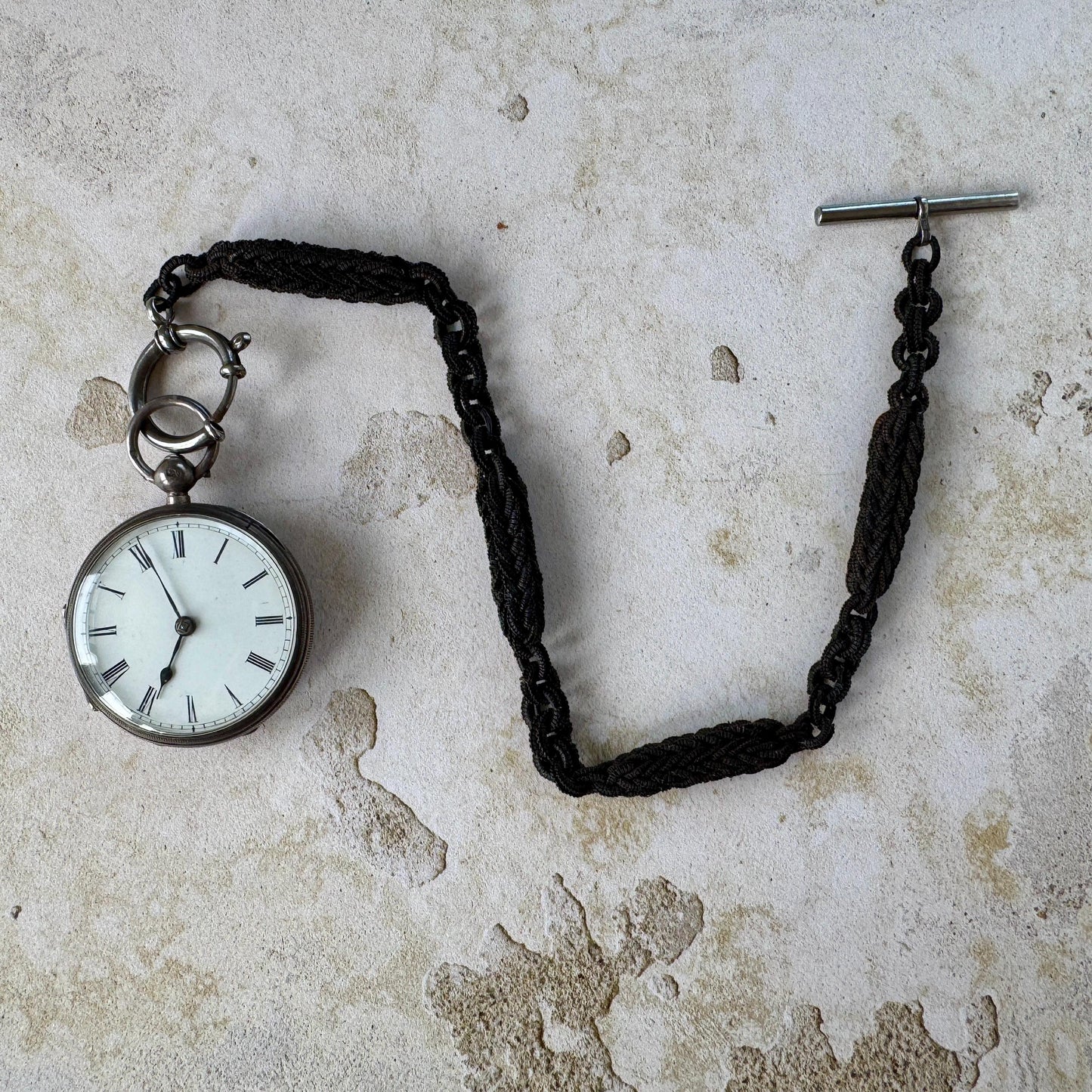 Victorian Woven Horse Hair Albertina Watch Chain