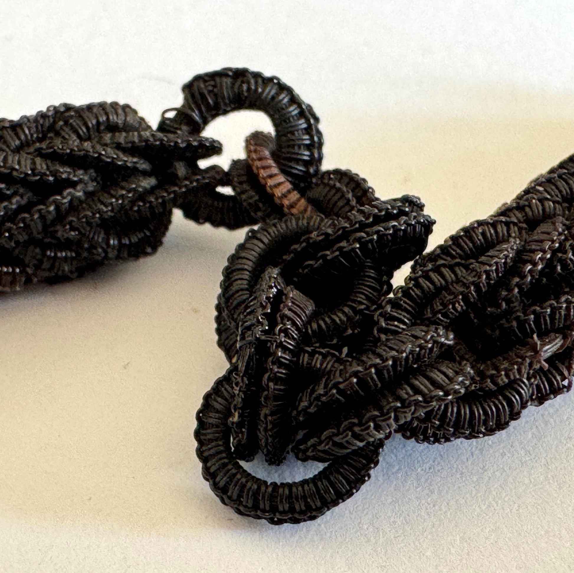 Victorian Woven Horse Hair Albertina Watch Chain