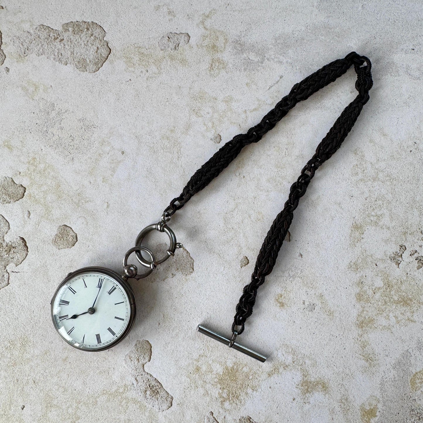 Victorian Woven Horse Hair Albertina Watch Chain